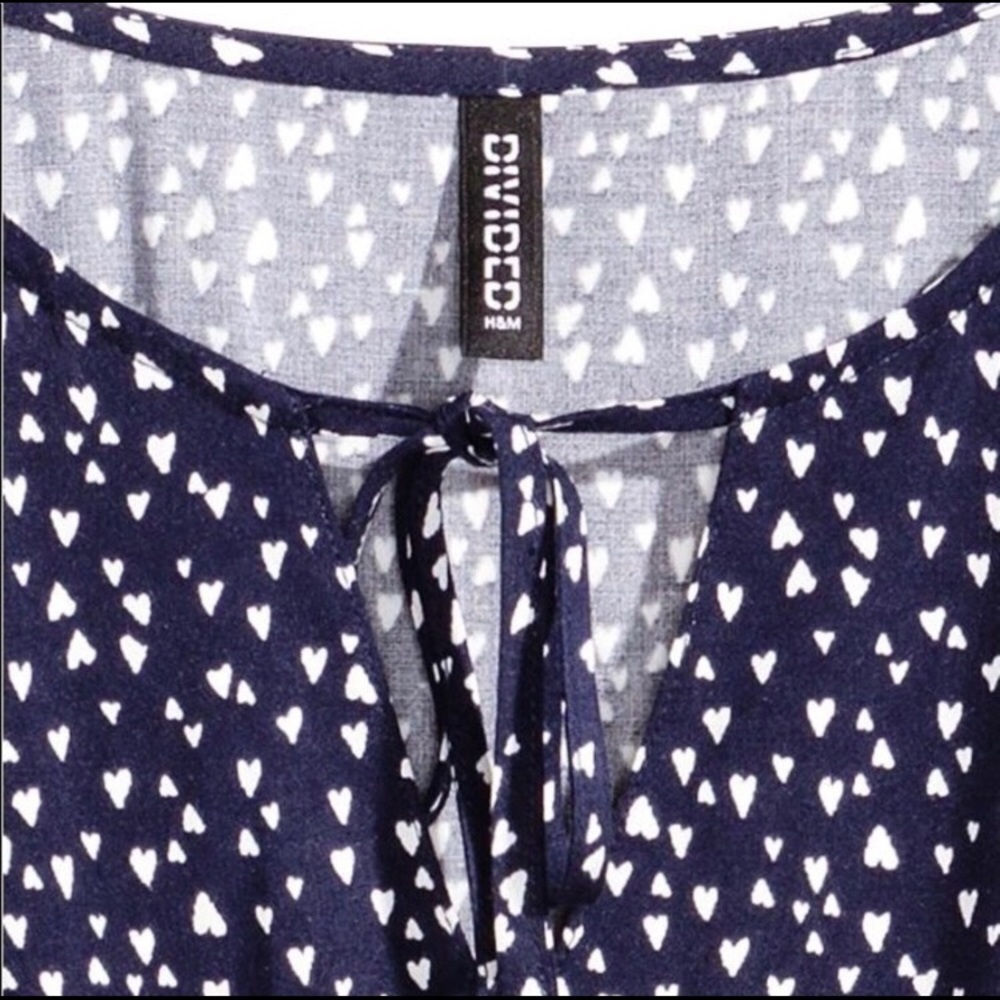 Heart Pattern Mini Dress - Picture 3 of 6